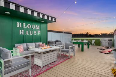 Bloom Haus: Luxe Oasis with Rooftop Lounge image 4