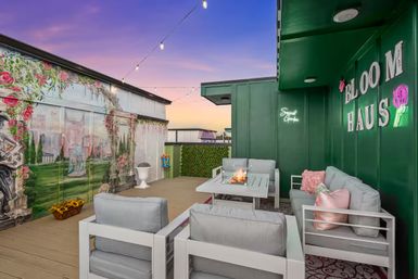 Bloom Haus: Luxe Oasis with Rooftop Lounge image 41