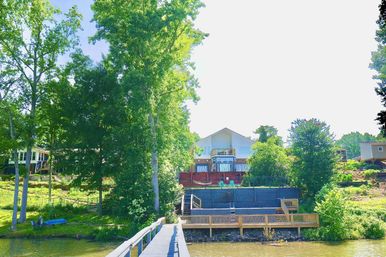 Rivers Edge: Scenic Waterfront Retreat with Private Dock + Fire Pit image 37