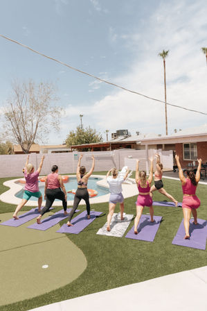 Private Group Yoga with Mimosa Add-on image 3