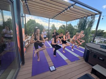 Private Group Yoga with Mimosa Add-on image 8