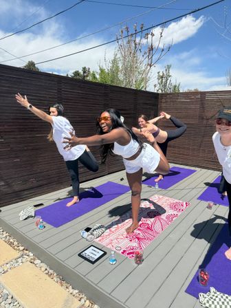Private Group Yoga with Mimosa Add-on image 7
