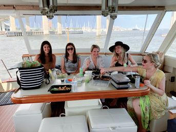 Premium BYOB Yacht Party with Captain, Jacuzzi & Pool on Board image 5