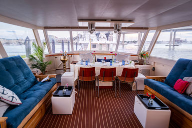 Premium BYOB Yacht Party with Captain, Jacuzzi & Pool on Board image 10