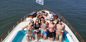 Thumbnail image for Premium BYOB Yacht Party with Captain, Jacuzzi & Pool on Board