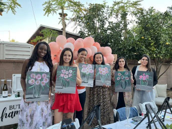 Private Paint & Sip Party with Instructor & Supplies Included (BYOB) image 3