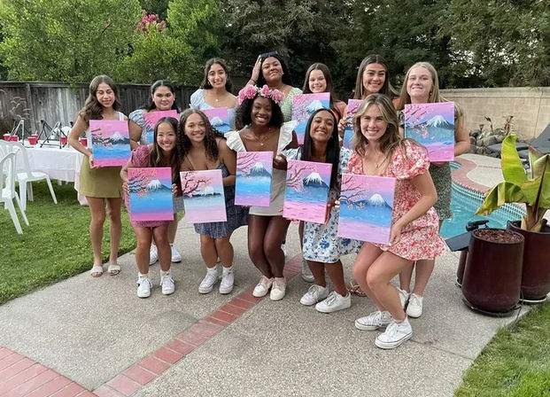 Private Paint & Sip Party with Instructor & Supplies Included (BYOB) image 1