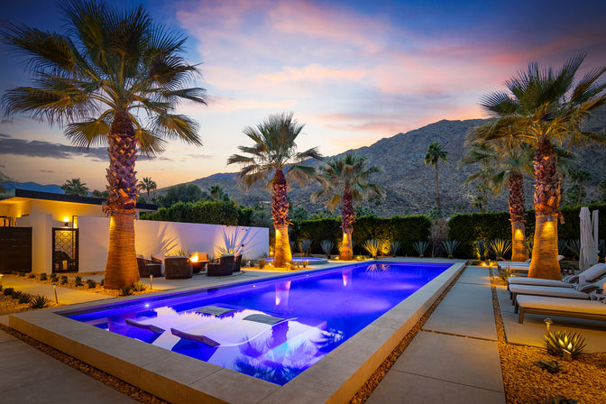 Wander Palm Springs Mesa: Luxury 3-Bedroom Estate with Pool & Spa in Historic Mesa image 10