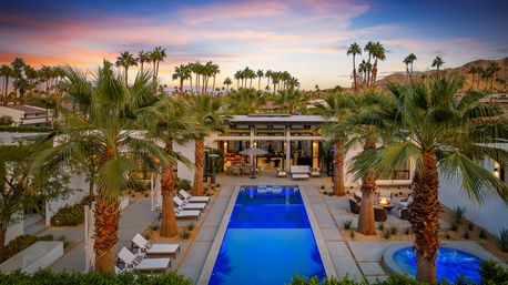 Wander Palm Springs Mesa: Luxury 3-Bedroom Estate with Pool & Spa in Historic Mesa image 37