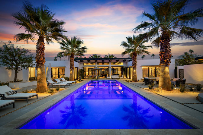 Wander Palm Springs Mesa: Luxury 3-Bedroom Estate with Pool & Spa in Historic Mesa image 1