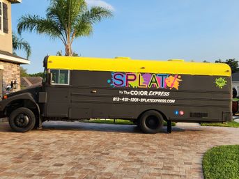 Splat Bus Mobile Paint Party with Zero Clean-Up image 3