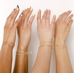14K Gold/Silver "Permanent" Jewelry Party for Luxurious Friendship Bracelets image 1