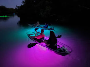 Grapevine Lake Sunset & Glow Clear Kayak Tour image
