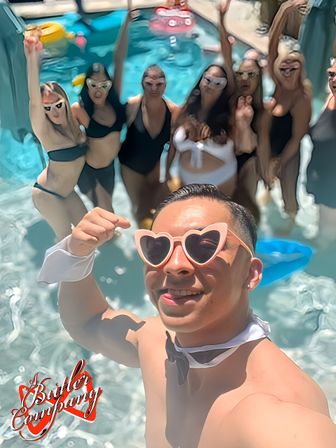 Book a Muscles & Mimosas workout with shirtless instructors for your San Diego bachelorette party image 12