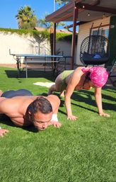 Book a Muscles & Mimosas workout with shirtless instructors for your San Diego bachelorette party image 5