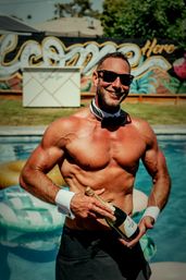 Book a Muscles & Mimosas workout with shirtless instructors for your San Diego bachelorette party image 17