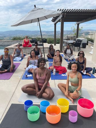 Good Vibes Only: Private Yoga & Sound Bath Party image 1