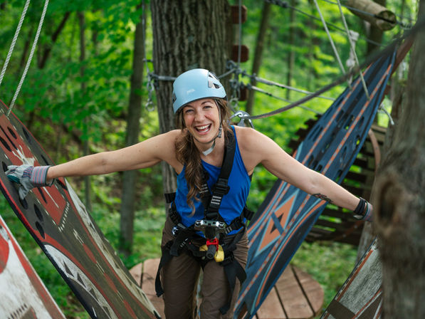 Aerial Adventure Ticket: Long Hollow Canopy Tours in Galena, IL image 1