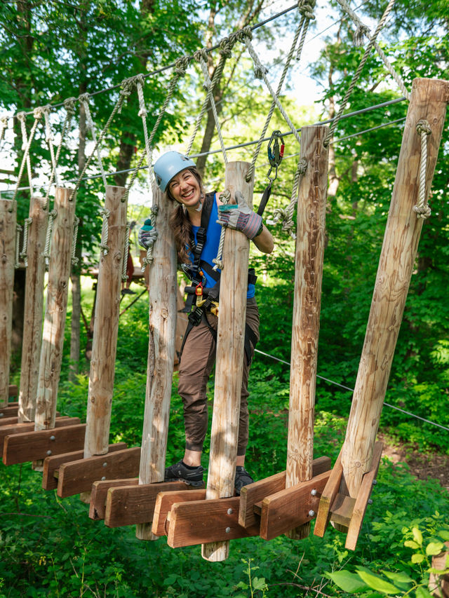 Aerial Adventure Ticket: Long Hollow Canopy Tours in Galena, IL image 4
