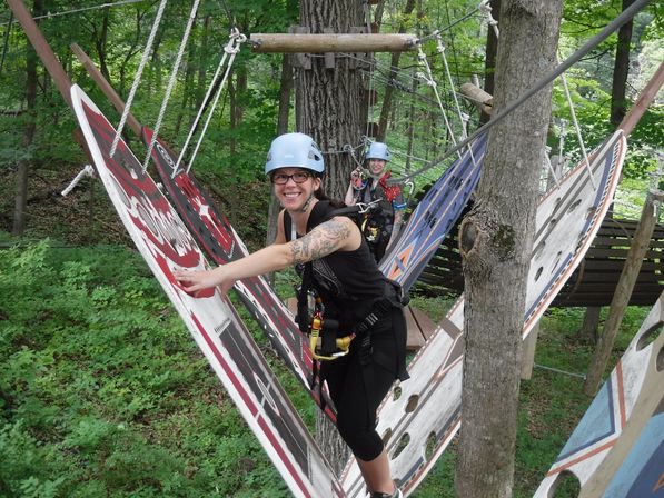 Aerial Adventure Ticket: Long Hollow Canopy Tours in Galena, IL image 2