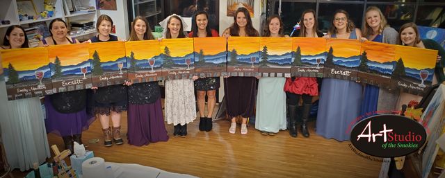 Private BYOB Painting/Art Parties in the Smoky Mountains image 9