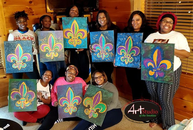 Private BYOB Painting/Art Parties in the Smoky Mountains image 16