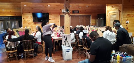 Private BYOB Painting/Art Parties in the Smoky Mountains image 2