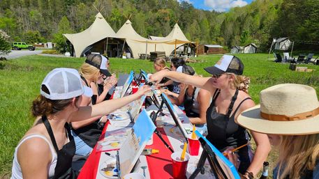 Private BYOB Painting/Art Parties in the Smoky Mountains image 4