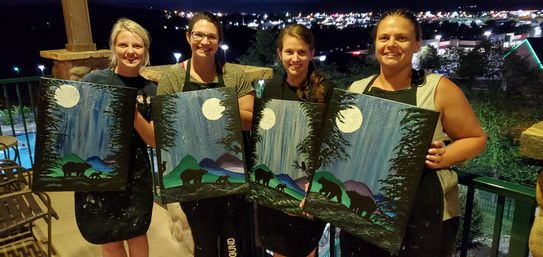 Private BYOB Painting/Art Parties in the Smoky Mountains image 23