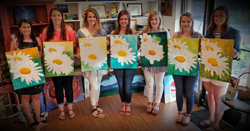 Private BYOB Painting/Art Parties in the Smoky Mountains image 1