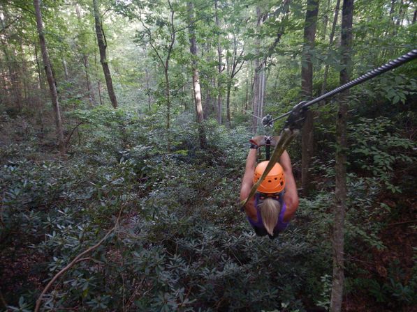 The Gorge Zipline NC: 11 Zips, 3 Rappels, and a Skybridge Canopy Tour image 8