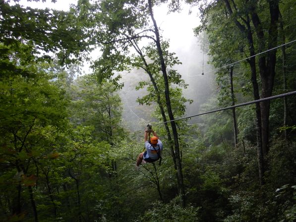 The Gorge Zipline NC: 11 Zips, 3 Rappels, and a Skybridge Canopy Tour image 13