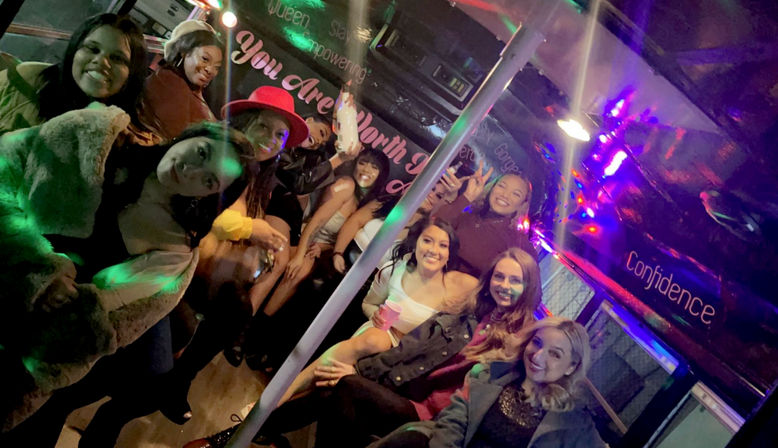 Barbie-Style Epic BYOB Party Bus of Nashville with Stripper Pole and Custom Playlist image 9