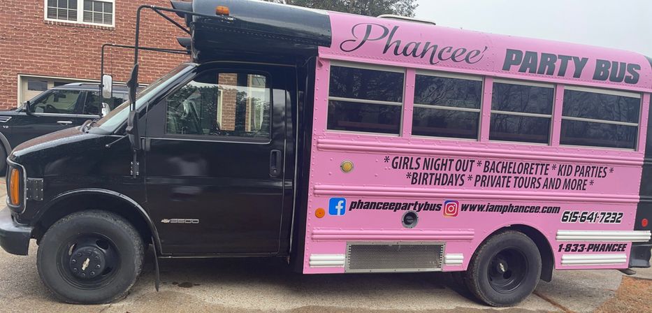 Barbie-Style Epic BYOB Party Bus of Nashville with Stripper Pole and Custom Playlist image 3