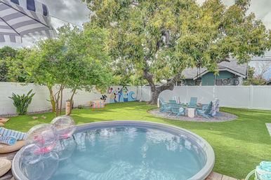 Magical Disneyland Escape with Themed Decor, Pool, Fire Pit & Oversized Yard image 15