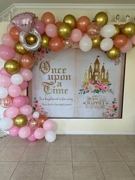 Insta-Perfect Custom Party Decoration Package for Your Party: Balloon Garland, Bedroom Suite and More image 2