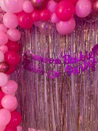 Insta-Perfect Custom Party Decoration Package for Your Party: Balloon Garland, Bedroom Suite and More image 5