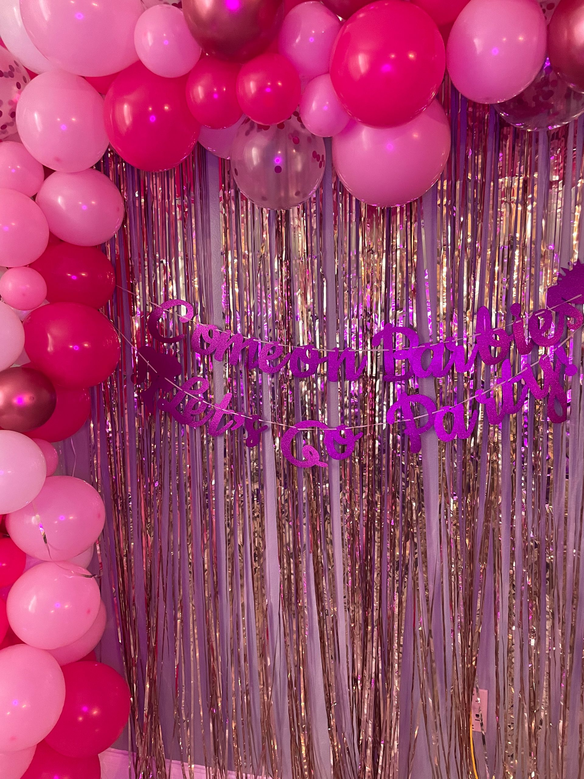 Barbie Life-Sized Decoration Setup with Iconic Box, Balloons, Tinsel,  Delivery & Setup