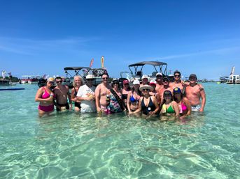 Luxury Tritoon Charter Along the Emerald Coast (Up to 13 Passengers) image 7