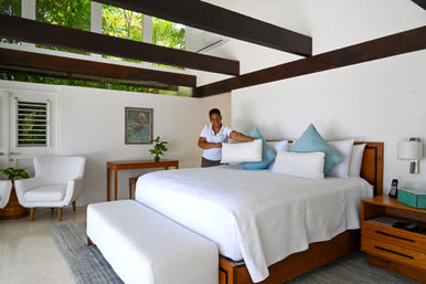 Villa Rosa: Luxury Ocean-View Villa with Private Gym, Spa, and Half Moon Club Access image 45