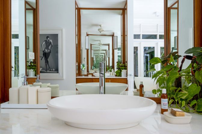 Villa Rosa: Luxury Ocean-View Villa with Private Gym, Spa, and Half Moon Club Access image 46