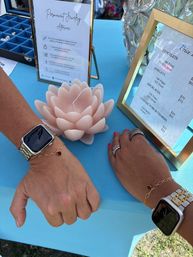 Permanent Jewelry Pop-Up: Unique Chains & Charms for Your Next Party by The Toasted Lotus image