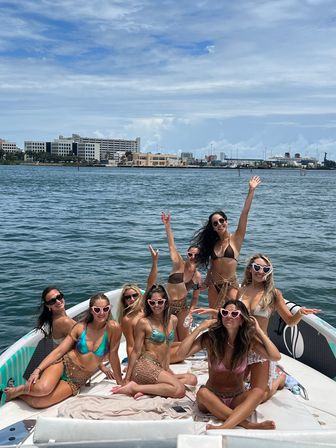 Private Luxury Yacht Experience aboard Pristine 55’ Fairline with complimentary Champagne ***Stewardess and Captain*** image 30