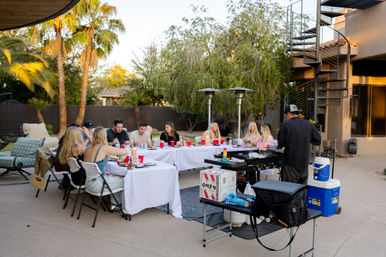 Private Hibachi Chef Experience at Your Vacation Rental: Sake, Games & Live Cooking! image 7