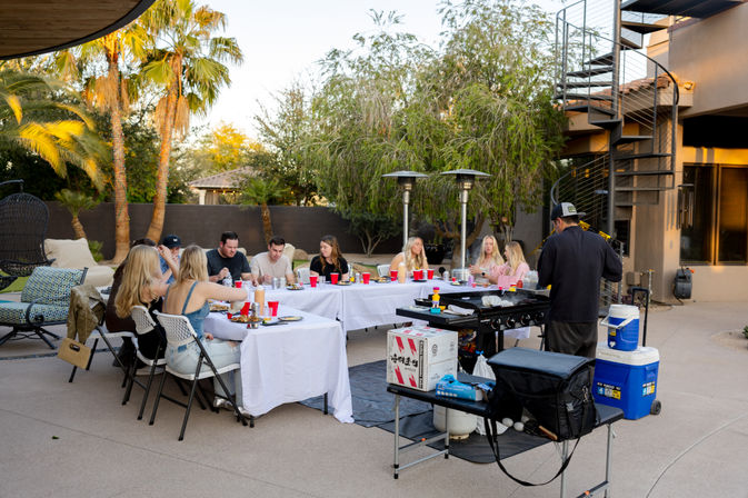 Private Hibachi Chef Experience at Your Vacation Rental: Sake, Games & Live Cooking! image 7