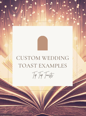 Wedding or Party Personal & Funny Toast Templates & Writing Requests by Professional Writer image 1