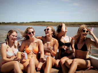Bachelor/Bachelorette 3 Hour Party Boat | Charleston Harbor and Folly Beach Charters image 9