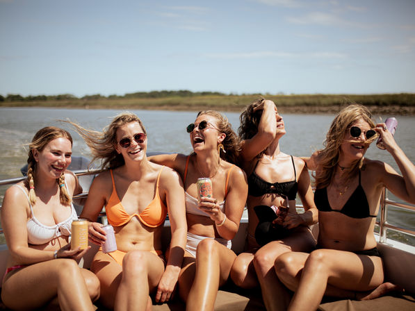 Bachelor/Bachelorette 3 Hour Party Boat | Charleston Harbor and Folly Beach Charters image 9