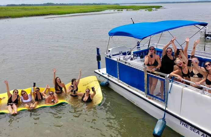 Bachelor/Bachelorette 3 Hour Party Boat | Charleston Harbor and Folly Beach Charters image 7