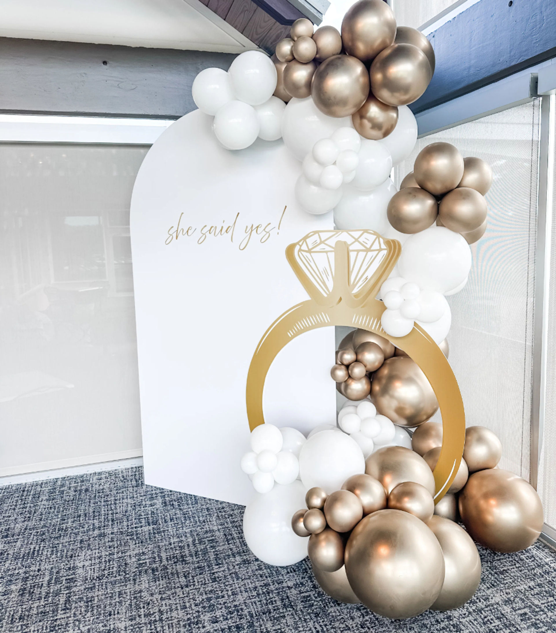 Luxe Balloons, Backdrops & Marquee: Custom Party Decorations image 1